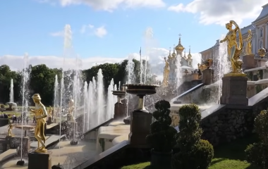 Нижний парк Петергофа  и Проект «Государевы Потехи»